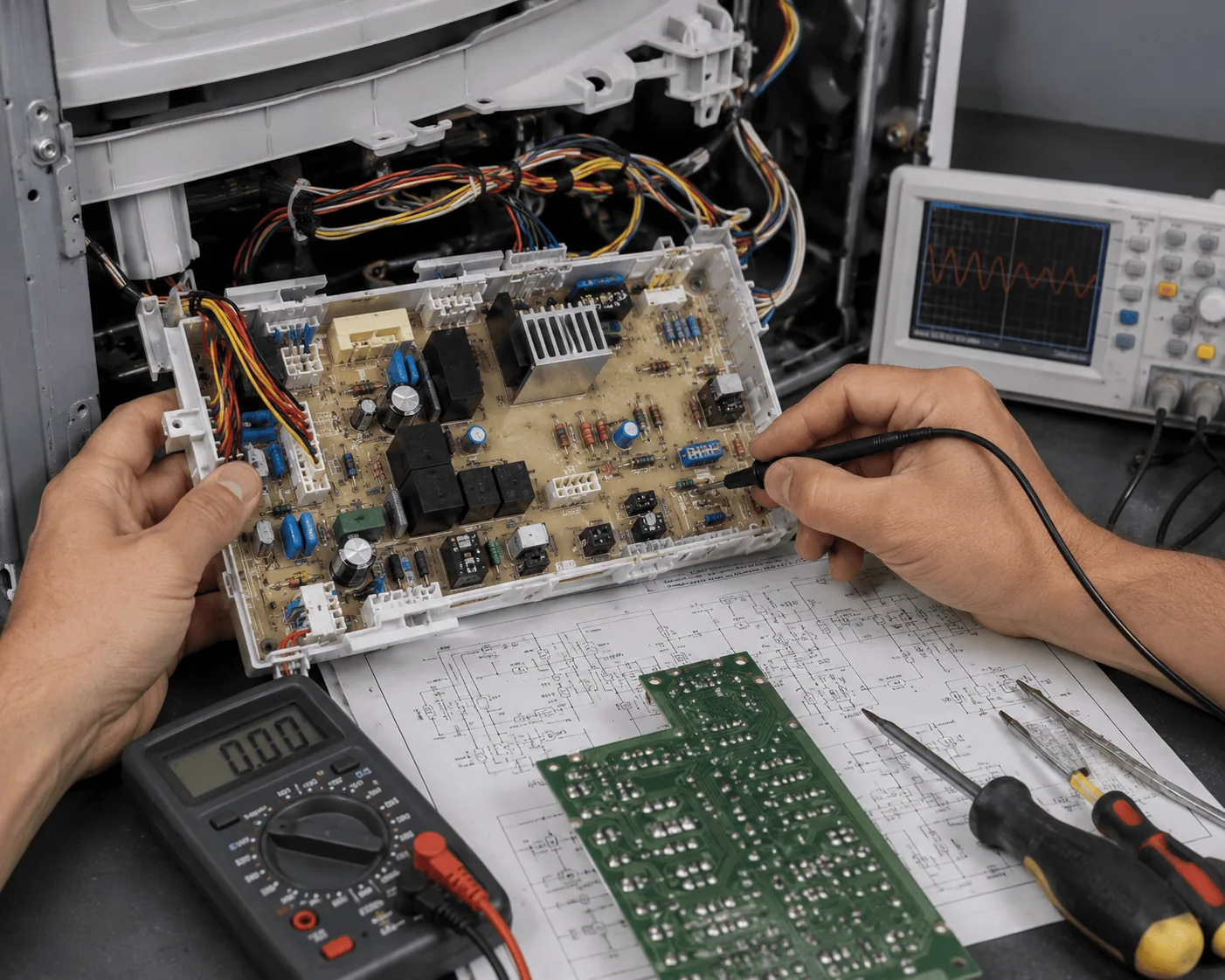 PCB & Electronics - Homes Washing